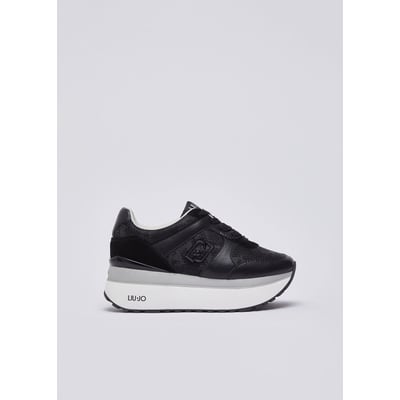 Sneakers super plateforme effet python LIU JO