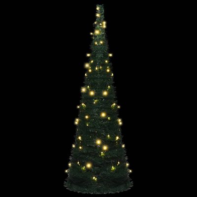 Sapin artificiel conique avec led HOME MAISON