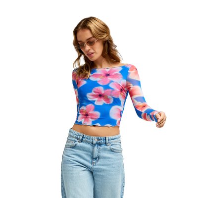 Haut transparent à manches longues MAKE IT BOLD. ROXY