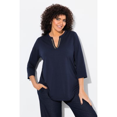 T-shirt long, col tunisien et manches 3/4 ULLA POPKEN