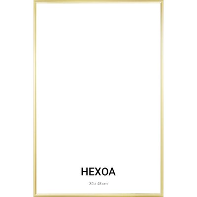 Cadre métal Or 30x45cm HEXOA
