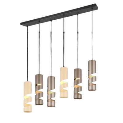Suspensions STREAM 6x3W GU10 BOUTICA-DESIGN