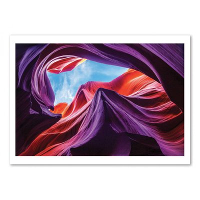 Affiche d’art 30 x 40 cm - Magical Lower Antelope Canyon - Nanouk  el Gamal WALL EDITIONS