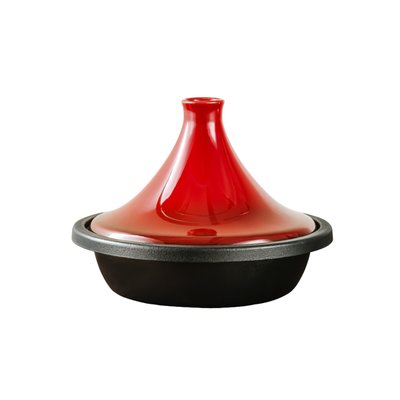 Tajine en fonte rouge 27cm LAGUIOLE