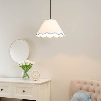 27.5cm Florence Scallop Trim Shade SO'HOME