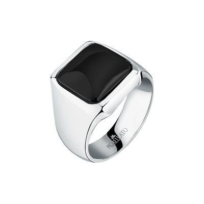 Bague en acier, cristaux, ipg PIETRE MORELLATO