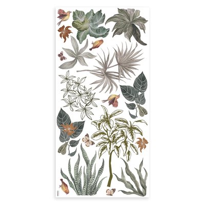 Stickers muraux feuillage jungle UTAN LILIPINSO