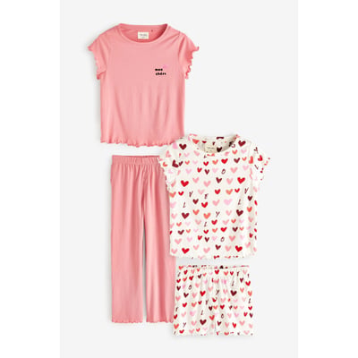 Lot De 3 Pyjamas Confortables NEXT à Étoiles - Vêtements Nuit Doux