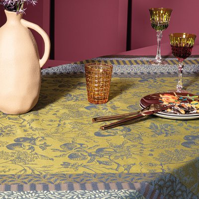 Nappe pur coton enduit imperméable MILLE VERGERS GARNIER-THIEBAUT