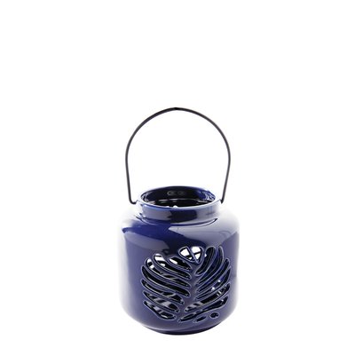 Lanterne décorative en porcelaine H12 SIA DECO
