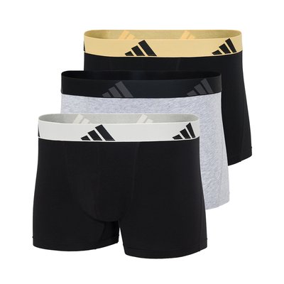 Lot de 3 boxers unis Active Flex Cotton ADIDAS SPORTSWEAR