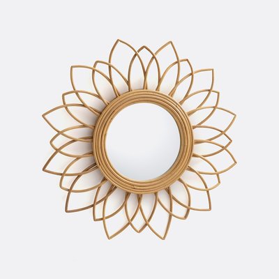 Miroir rotin forme fleur Ø65 cm Nogu LA REDOUTE INTERIEURS