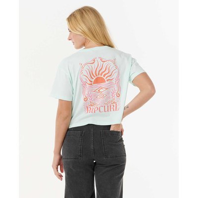 T-shirt court à manches courtes SUNRISE RIP CURL