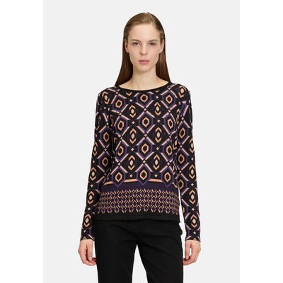 Pull-over en fine maille à impression BETTY BARCLAY