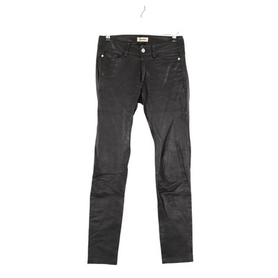 Pantalon droit en cuir - Bon État ZADIG&VOLTAIRE