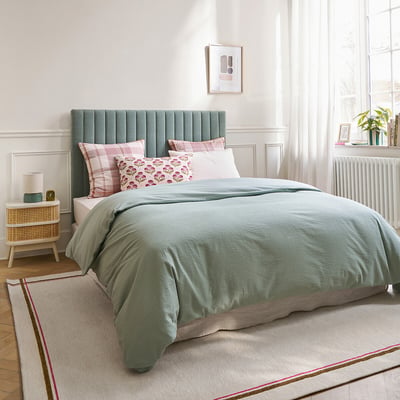 Seersucker Washed Cotton Duvet Cover LA REDOUTE INTERIEURS