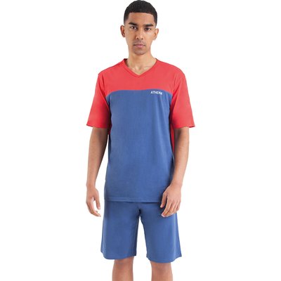 Pyjashort T-shirt col V ATHENA