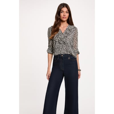 Chemise voile col v MORGAN