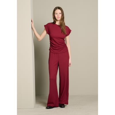 Pantalon texturé fluide LOLALIZA