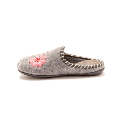 Mules brodées grande largeur PEDICONFORT