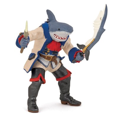 Figurine Pirate mutant requin PAPO