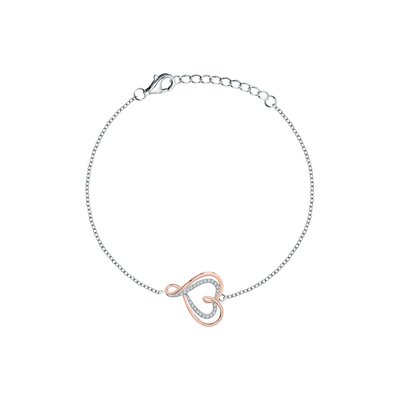 Bracelet en argent 925 et oxyde de zirconium ROSELINE