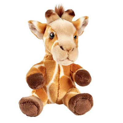 Peluche Girafe Têtabizous - 17cmH ANIMA