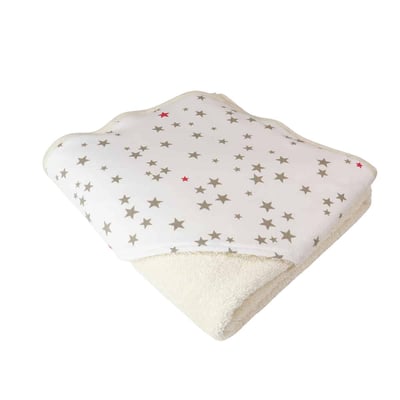 Cape de bain bébé coton éponge ÉTOILE LINANDELLE