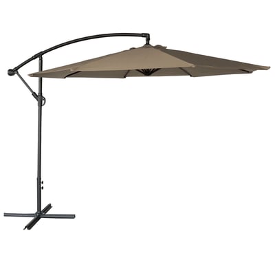 Parasol déporté, rond, Ø3,50m, OAHU HAPPY GARDEN