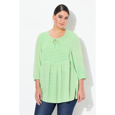 Blouse, Coupe A-Ligne, Insert Smocké ULLA POPKEN