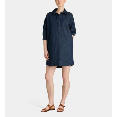 Robe Droite Courte Lahora Coton Denim JODHPUR
