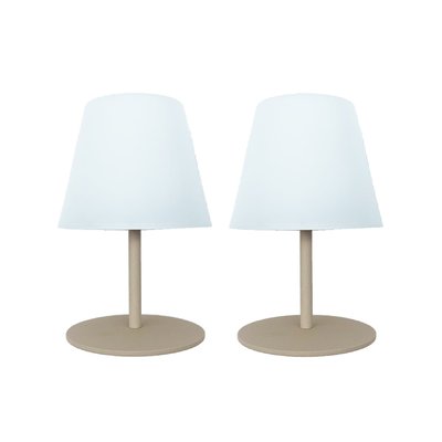 Set de 2 lampes de table sans fil LED TWINS LUMISKY