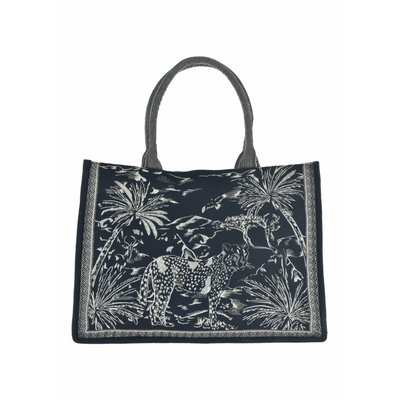 Sac cabas en jacquard LA FEE MARABOUTEE