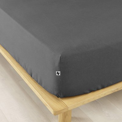 Drap housse flanelle TERRE DE NUIT