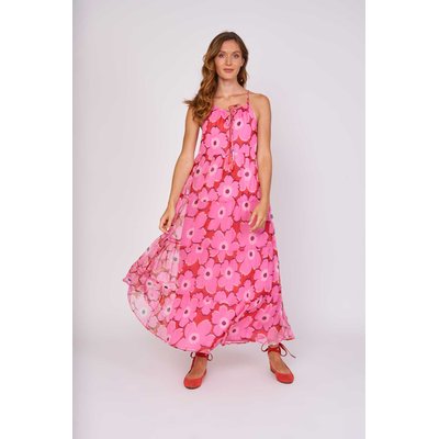 Robe longue imprimée fleurs CONTRÔLE DERHY
