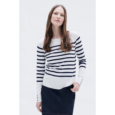 Pull droit col bateau MJULIE CAROLL