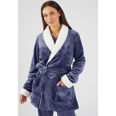Robe de chambre Thermolactyl en maille moelleuse DAMART