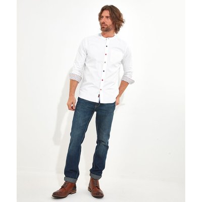 Chemise col grand père homme online