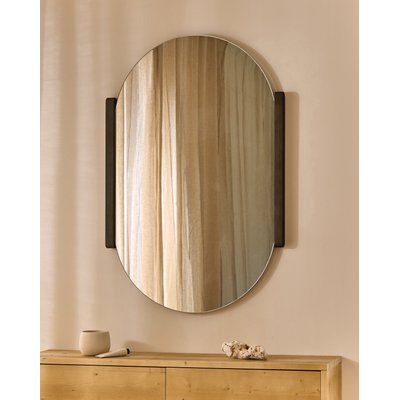 Miroir en bois, 90 cm - DENA HANNUN