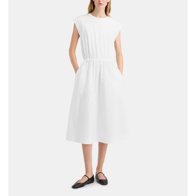 Robe fanion mi longue sans manches coton GALERIES LAFAYETTE