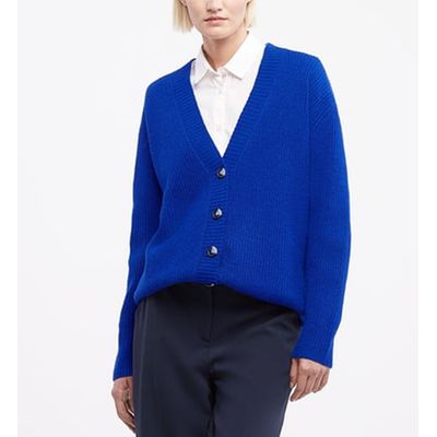 Cardigan Droit Line Laine JODHPUR