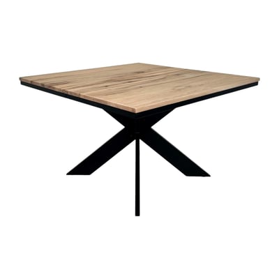 Table carrée extensible 4/8 places en chêne massif PALERME PIER IMPORT