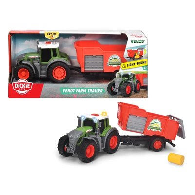 Tracteur avec remorque Fendt Farm Trailer DICKIE TOYS