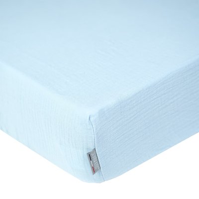 Drap housse uni en gaze de coton JEANNE SEVIRA KIDS