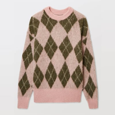 Pull Burlington col rond contenant de l'alpaga MONOPRIX