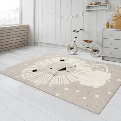 Tapis enfant LI ON Tapis facile d'etretien UN AMOUR DE TAPIS