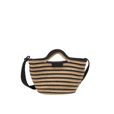 Shopper small en mélange de jute et de coton MARC O'POLO