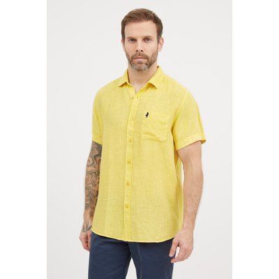 Chemise manches courtes 100% lin MCS