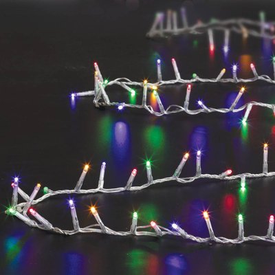 Guirlande lumineuse extérieur 1000 LED multicolore 25m FEERIC LIGHTS & CHRISTMAS