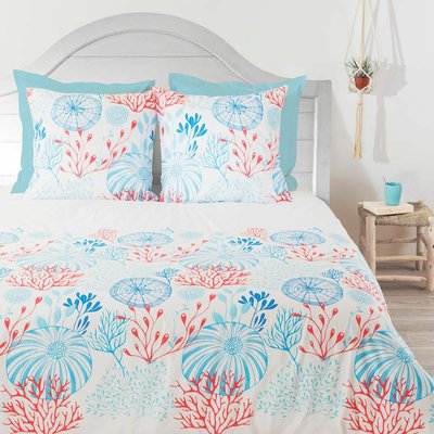 Parure housse de couette imprimée coton bio, Hector C DESIGN HOME TEXTILE